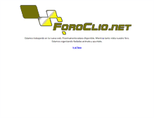 Tablet Screenshot of foroclio.net